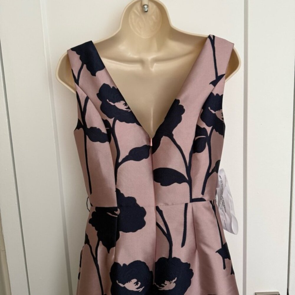 NWT - Kay Unger - Austin Bateau Gown - Woodrose/Midnight - Picture 10 of 15